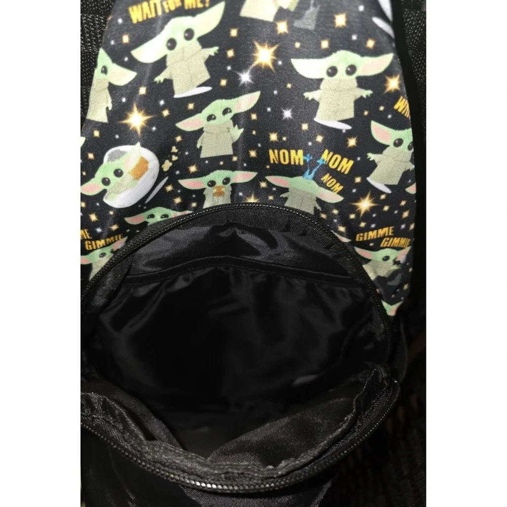 Grogu Baby Yoda Crossbody Sling Backpack Star Wars The Mandalorian Unique Custom